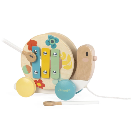 Janod Caracol De Arrastre Musical Pure