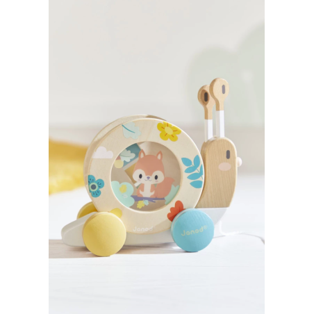 Janod Caracol De Arrastre Musical Pure