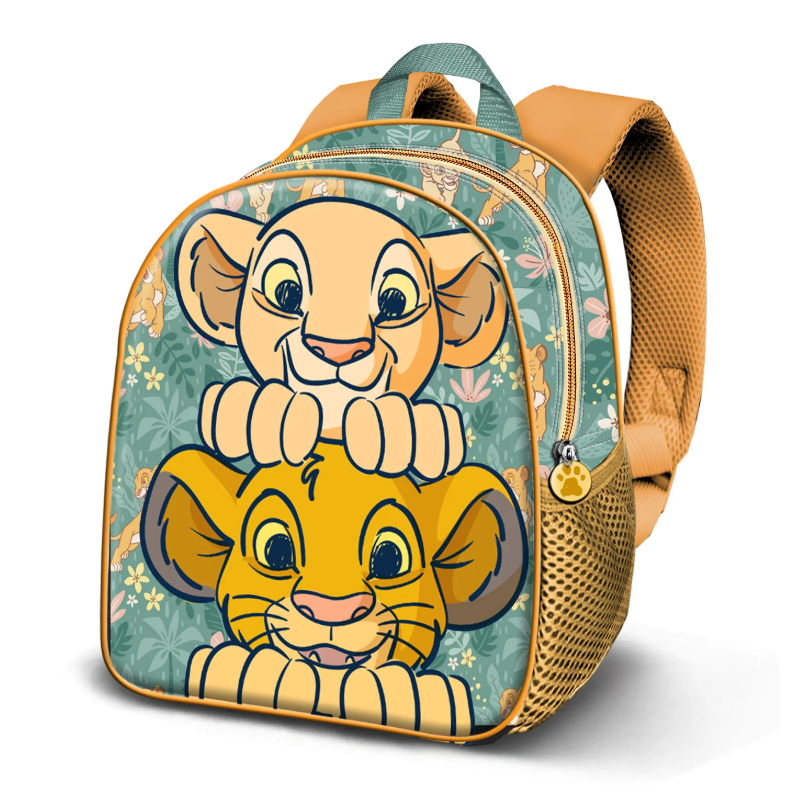 Mochila Infantil 3D Rey León 25 Cm De K-Ractermania