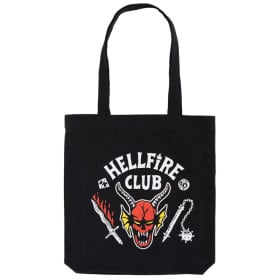 Bolsa De Tela Stranger Things Hellfire De Grupo Erik