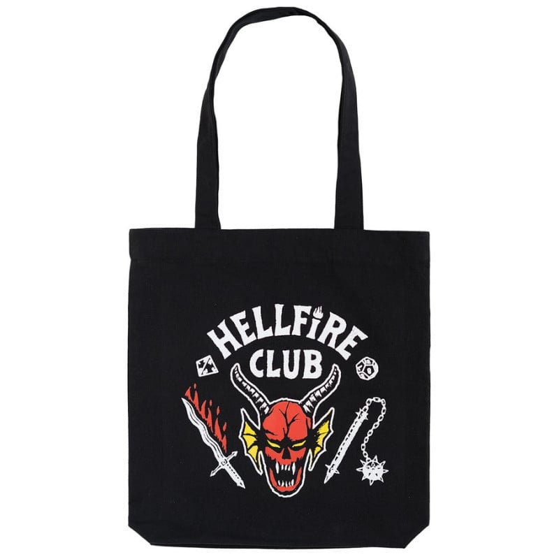 Bolsa De Tela Stranger Things Hellfire De Grupo Erik