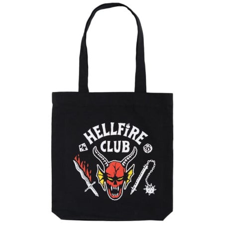 Bolsa De Tela Stranger Things Hellfire De Grupo Erik