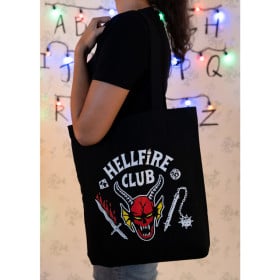 Bolsa De Tela Stranger Things Hellfire De Grupo Erik 2