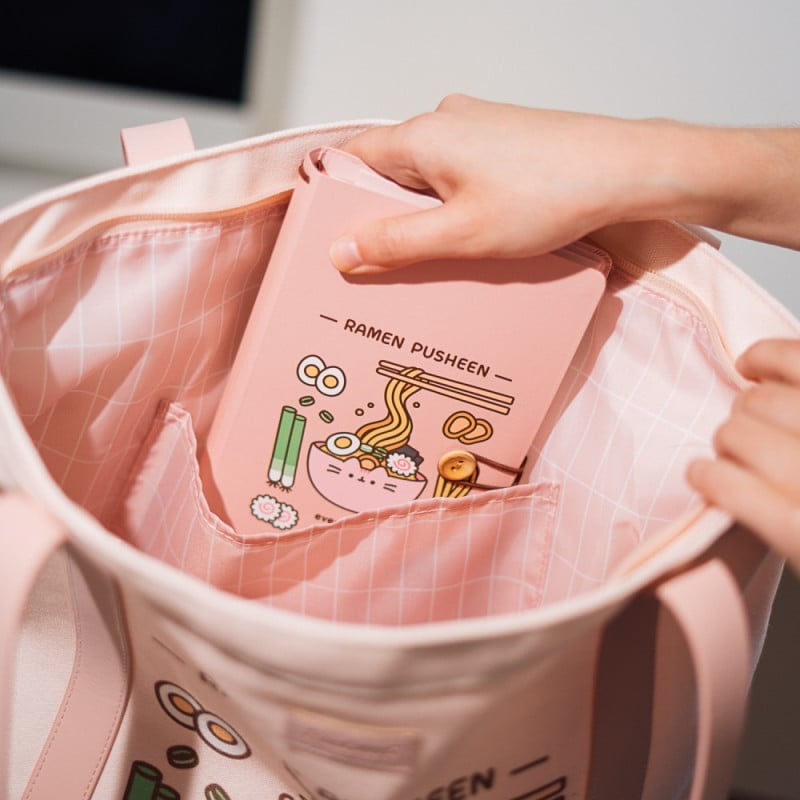Bolsa De Tela Pusheen Sushi Roll