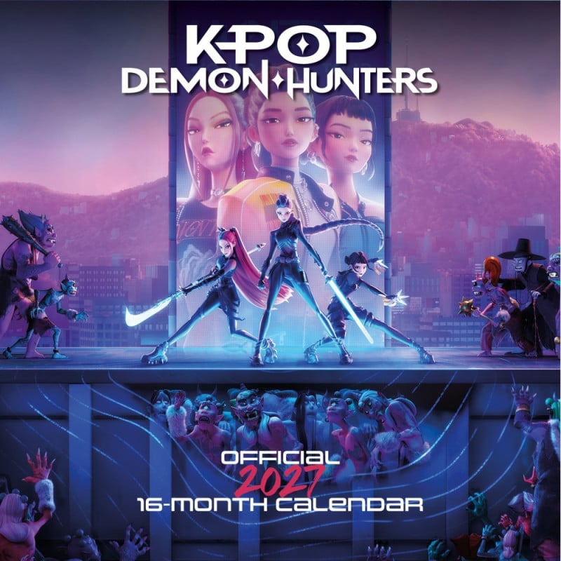 K-POP Demon Hunters Calendario 2027 De Grupo Erik