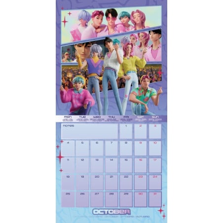 K-POP Demon Hunters Calendario 2027