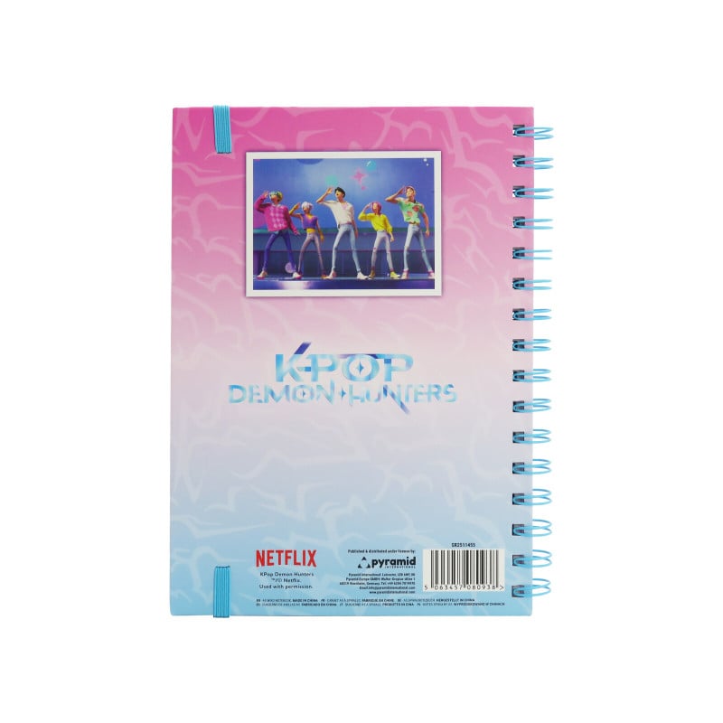 K-POP Demon Hunters Cuaderno A5 Saja Boys