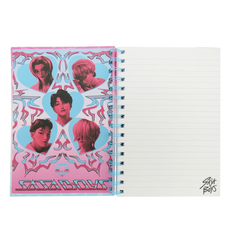 K-POP Demon Hunters Cuaderno A5 Saja Boys
