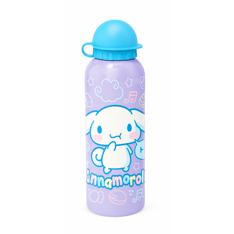 Botella De Aluminio Cinamoroll 500 Ml De Kids Eurowan