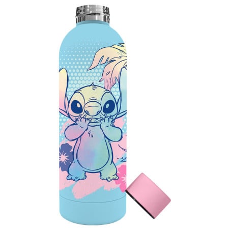 Botella De Acero Inoxidable Stitch Aloha 500 Ml