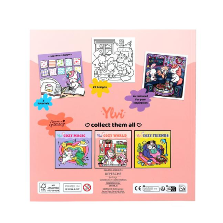 Ylvi Cozy World Libro Para Colorear