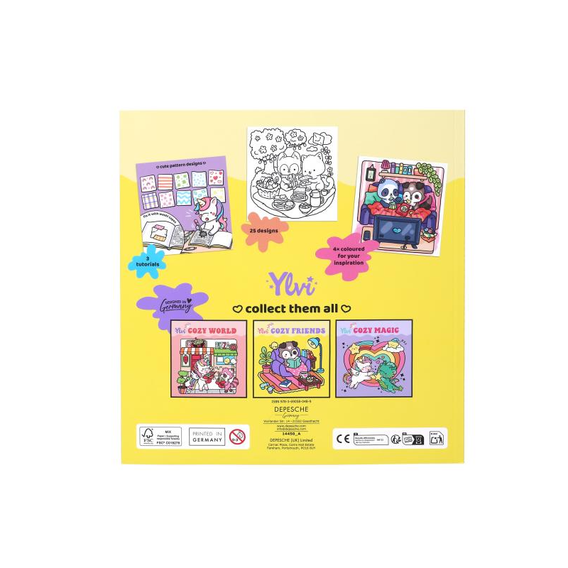 Ylvy Cozy Friends Libo Para Colorear