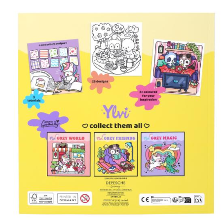 Ylvy Cozy Friends Libo Para Colorear