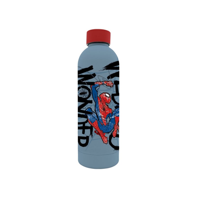 Botella Acero Inoxidable Spiderman 500ML