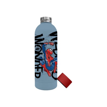 Botella Acero Inoxidable Spiderman 500ML