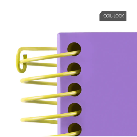 Cuaderno Milan A4 Sunset Verde 90H Espiral