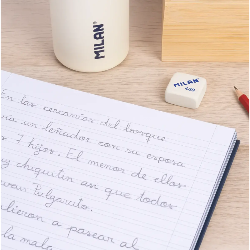 Cuaderno Milan A4 Azul 80H Espiral