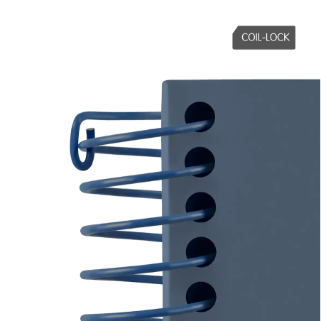 Cuaderno Milan A4 Azul 80H Espiral