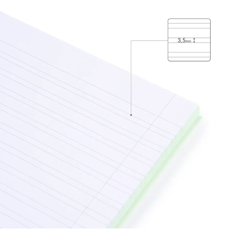 Cuaderno Milan A4 Verde 80H Espiral