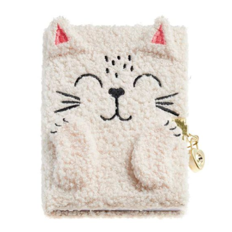 Diario Secreto Peluche Gato Back2Fun