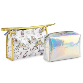 Set de 2 Neceseres Beauty con Brillo 2