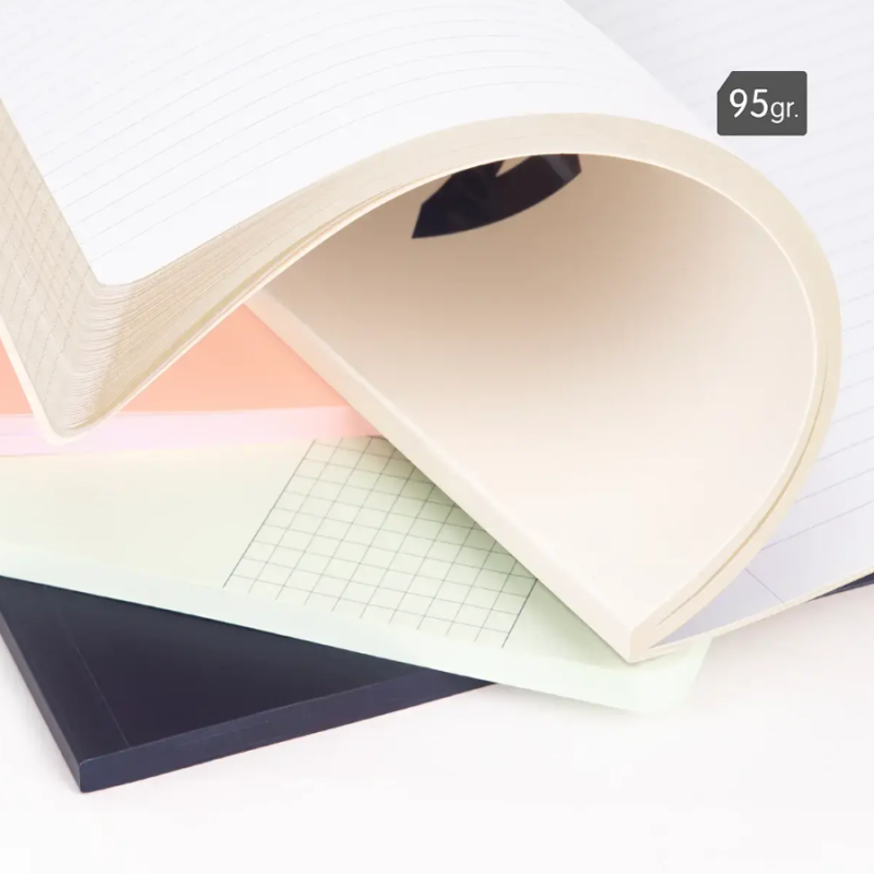 Libreta A4 Rosa 48 Hojas Líneas Milan