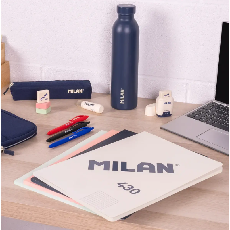 Libreta A4 Beige 48 Hojas Líneas Milan