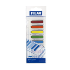 Marcadores Página Flecha 8 Colores Milan