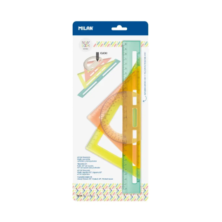 Estuche de Dibujo 4 Reglas