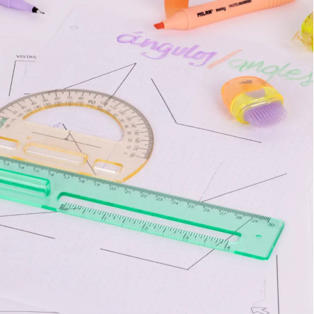 Estuche de Dibujo 4 Reglas