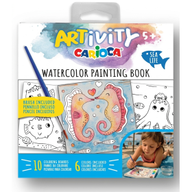 Carioca Artivity Libro para Acuarelas Sea Life