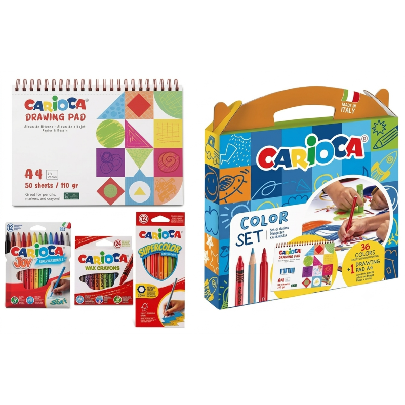 Set Carioca Color 37 Piezas