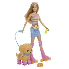Barbie Patina y Corre con Perrito