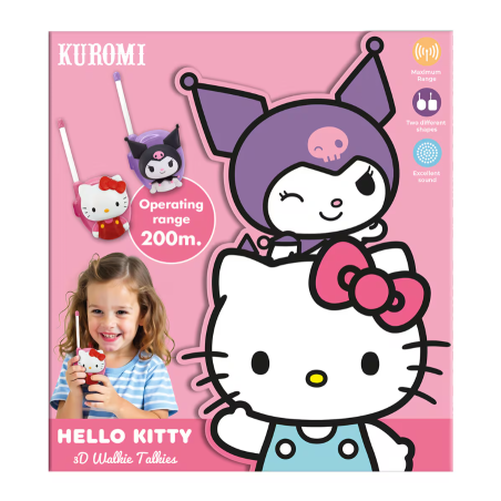 Walkie Talkie 3D Hello Kitty & Friends