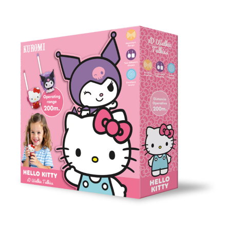Walkie Talkie 3D Hello Kitty & Friends