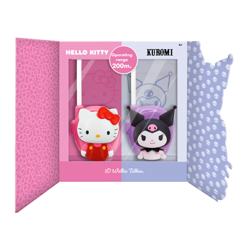 Walkie Talkie 3D Hello Kitty & Friends