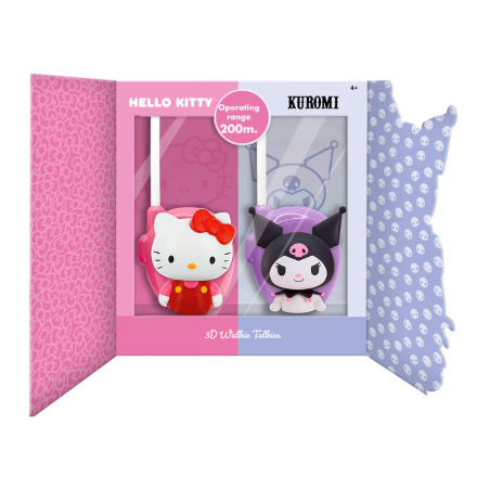 Walkie Talkie 3D Hello Kitty & Friends