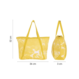 Bolso Shopper Lava Amarillo Milan 2