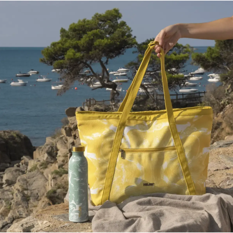 Bolso Shopper Lava Amarillo Milan