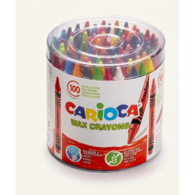 Carioca 100 Ceras Maxi Lavables
