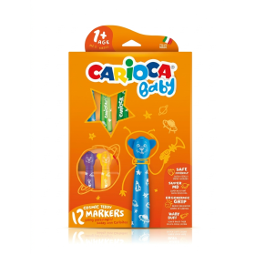 Carioca Baby Set 12 Rotuladores Teddy