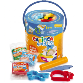 Pack Plastilina Carioca Baby Do 10 Unidades