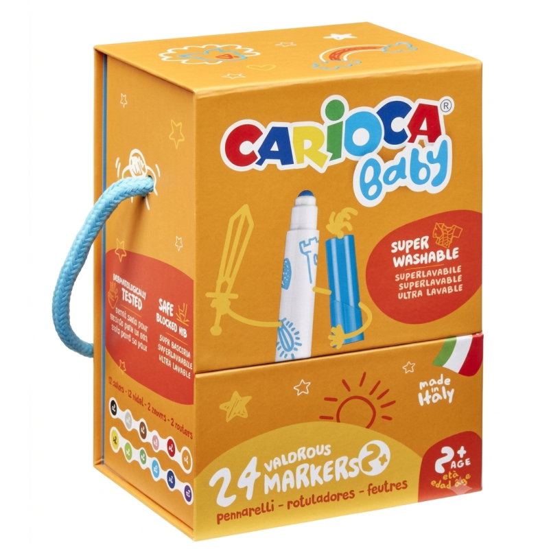 Pack 24 Rotuladores Carioca Baby