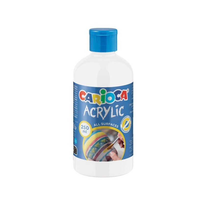 Pintura Acrílica Blanca Carioca 250 ml