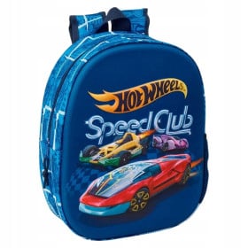 Mochila Infantil 3D Hot Wheels