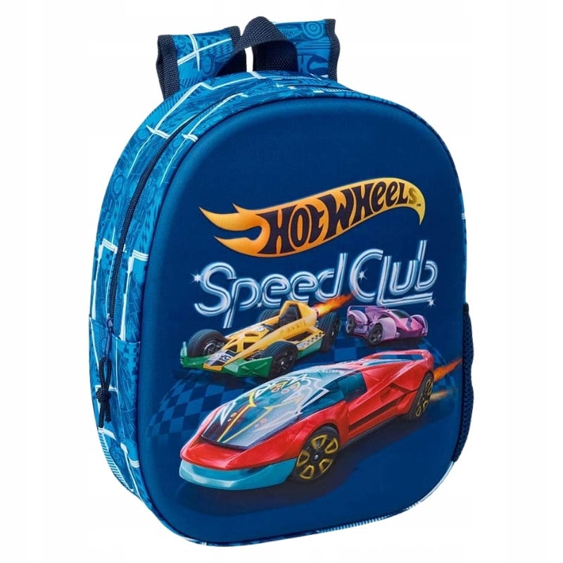 Mochila Infantil 3D Hot Wheels