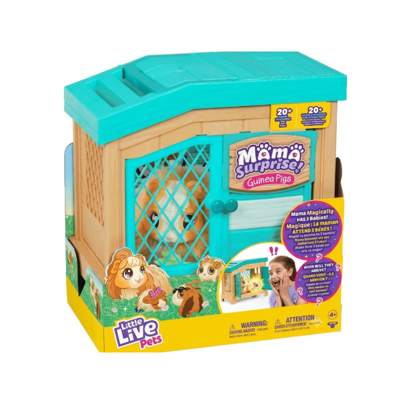 Little Live Pets Mama Sorpresa Conejillo de Indias