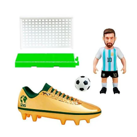 Super Goal Mundial Bota Dorada con Figura Sorpresa 2