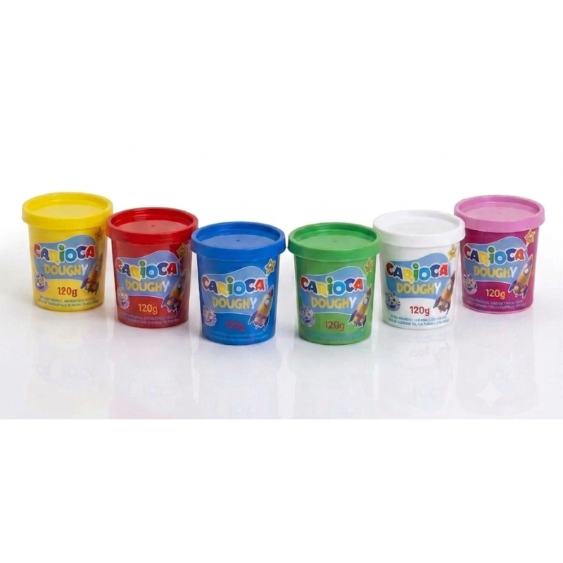 Carioca Bote de Plastilina 120 g Surtido