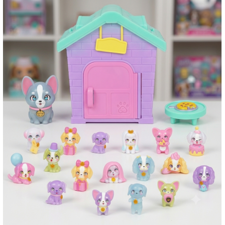Little Live Pets Mama Surprise Families Casa de Juegos Perros